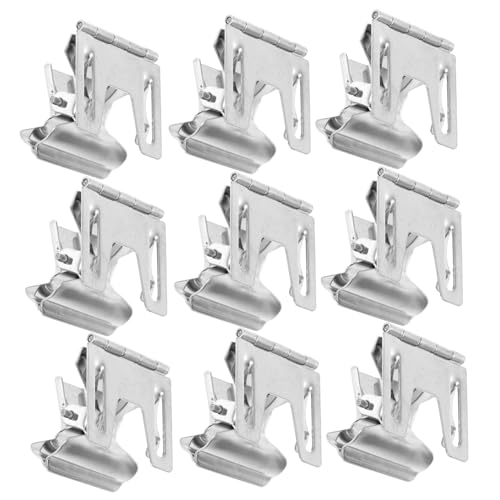 ZUNOXAZ 10 Teiliges Edelstahl Preisschilderhalter Clips mit Flexiblem Klemme Mechanismus für Supermärkte Bäckereien Warenschilder Preisschild Halterung Pop Werbung Displays ZUNOXAZ 10 Teiliges Edelstahl Preisschilderhalter Clips mit Flexiblem Klemme Mechanismus für Supermärkte Bäckereien Warenschilder Preisschild Halterung Pop Werbung Displays von ZUNOXAZ