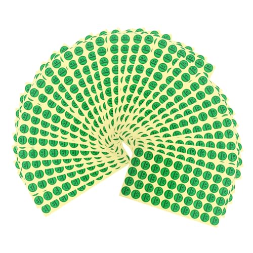 ZUNOXAZ 1000 Stück Qc Passed Aufkleber Selbstklebend Lageretiketten Qualitätsgeprüft Bestanden Sticker für Lager Werkstatt Regale Grün Leicht Anzubringen Deutlich Sichtbar ZUNOXAZ 1000 Stück Qc Passed Aufkleber Selbstklebend Lageretiketten Qualitätsgeprüft Bestanden Sticker für Lager Werkstatt Regale Grün Leicht Anzubringen Deutlich Sichtbar von ZUNOXAZ