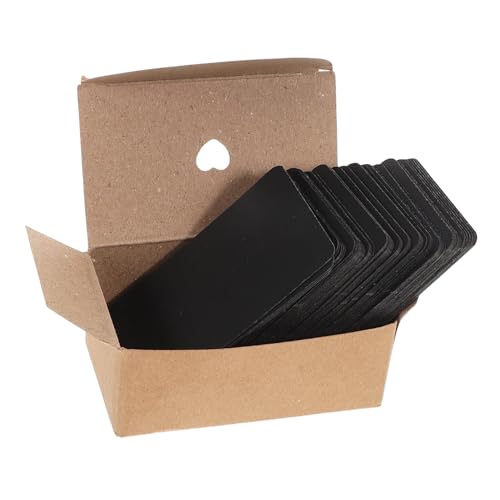 ZUNOXAZ 100Stücke Schwarze Blanko Karten Stabile Spielkarten Basteln Beschreibbare Karteikarten für DIY Projekte Lesezeichen und Unterschriftenkarten ZUNOXAZ 100Stücke Schwarze Blanko Karten Stabile Spielkarten Basteln Beschreibbare Karteikarten für DIY Projekte Lesezeichen und Unterschriftenkarten von ZUNOXAZ
