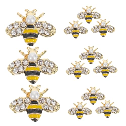 ZUNOXAZ 12 Stück Bienennagelkunstzubehör Goldene Bienen-Nagelkunst-Charms Biene DIY-Anhänger Nagelkunst- Nagel Charms DIY -Nageldekorationen Nagelkunst mit Strass Strassdekoration ABS ZUNOXAZ 12 Stück Bienennagelkunstzubehör Goldene Bienen-Nagelkunst-Charms Biene DIY-Anhänger Nagelkunst- Nagel Charms DIY -Nageldekorationen Nagelkunst mit Strass Strassdekoration ABS von ZUNOXAZ