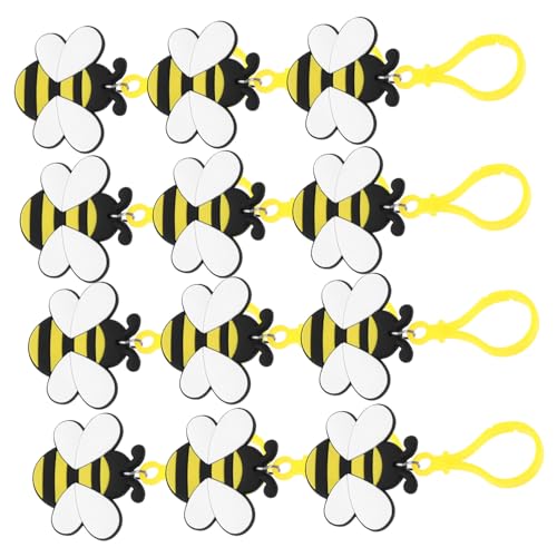 ZUNOXAZ 12 Stück Teiliges Bienen schlüsselanhänger aus Robustem Material Stilvoller Taschenanhänger und Geschenkidee für Geburtstag Hochzeit Neujahr Modisches Accessoire Zufällige Farbe ZUNOXAZ 12 Stück Teiliges Bienen schlüsselanhänger aus Robustem Material Stilvoller Taschenanhänger und Geschenkidee für Geburtstag Hochzeit Neujahr Modisches Accessoire Zufällige Farbe von ZUNOXAZ