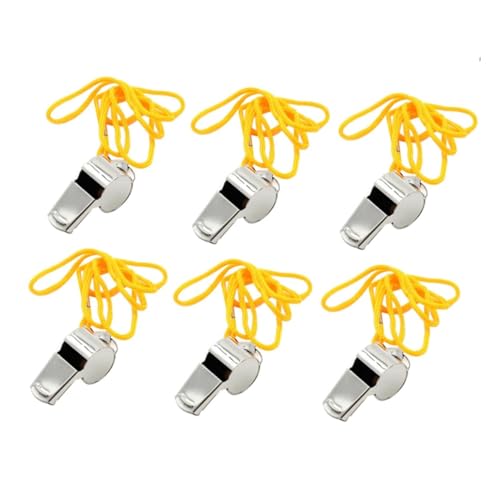ZUNOXAZ 12 Stück Teiliges Edelstahl Notfallpfeifen mit Schlüsselband Laute Survival Trillerpfeifen für Camping Wandern Training und Outdoor sport Robuste und Langlebige Signalpfeifen für ZUNOXAZ 12 Stück Teiliges Edelstahl Notfallpfeifen mit Schlüsselband Laute Survival Trillerpfeifen für Camping Wandern Training und Outdoor sport Robuste und Langlebige Signalpfeifen für von ZUNOXAZ