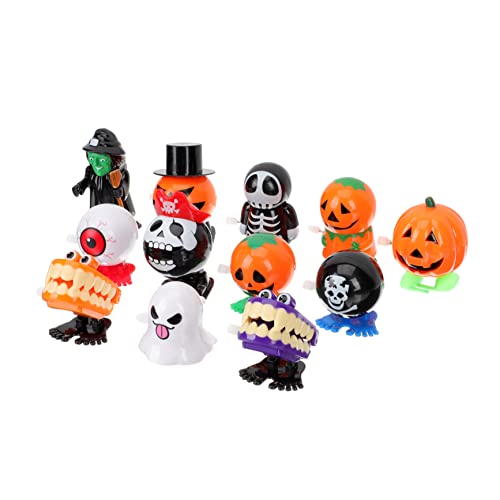 ZUNOXAZ 12 Stück Teiliges Halloween Spielzeugset Lustige Aufziehspielzeuge für Halloween Partys Geschenktüten und Dekorationen Farbenfrohes und Leichtes Design Mitgebsel für Kleine Feiern ZUNOXAZ 12 Stück Teiliges Halloween Spielzeugset Lustige Aufziehspielzeuge für Halloween Partys Geschenktüten und Dekorationen Farbenfrohes und Leichtes Design Mitgebsel für Kleine Feiern von ZUNOXAZ
