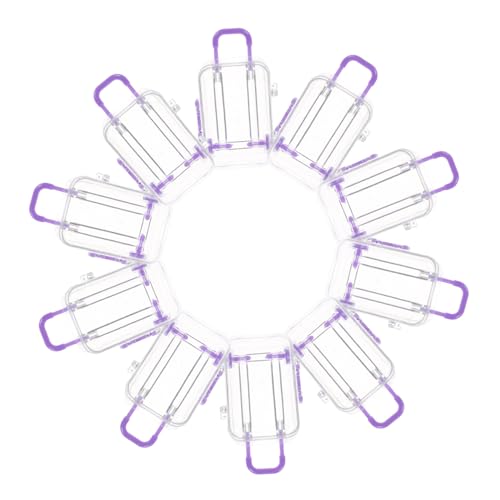 ZUNOXAZ 12 Stück Teiliges Transparente Mini koffer Geschenkboxen aus Robustem Kunststoff Vielseitige Klare Party Favor Boxen mit Praktischem Verschluss für Hochzeiten Geburtstage und ZUNOXAZ 12 Stück Teiliges Transparente Mini koffer Geschenkboxen aus Robustem Kunststoff Vielseitige Klare Party Favor Boxen mit Praktischem Verschluss für Hochzeiten Geburtstage und von ZUNOXAZ