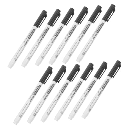 ZUNOXAZ 12 Stück Teiliges Whiteboard Marker Feinspitze Trocken Abwischbare Stifte für Büro Schule Lehrer Glattes Schreiben Langlebige Tinte Flüsterleises Markieren von ZUNOXAZ