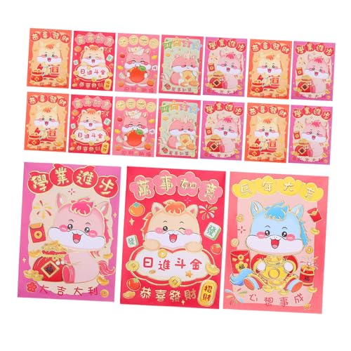 ZUNOXAZ 120 Stück Pferd Rote Umschläge Jahr Des Pferdes Frühlingsfest Glücksumschläge für Chinesisches Neujahr Geschenkumschläge mit Kreativer Verpackung ZUNOXAZ 120 Stück Pferd Rote Umschläge Jahr Des Pferdes Frühlingsfest Glücksumschläge für Chinesisches Neujahr Geschenkumschläge mit Kreativer Verpackung von ZUNOXAZ