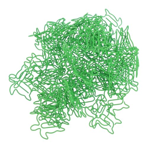 ZUNOXAZ 120 Stück Schildkrötenpapiernadel Dekorative Dokumentclips Süße Papierklammern Papier-dokumentenklammern Schildkröte -formpulseclip Metall-tier-büroklammern Hellgrün von ZUNOXAZ