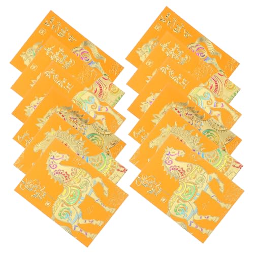 ZUNOXAZ 120 Stück Vietnamesische Neujahrsumschläge Gelb Jahr Des Pferdes Elegante Papier Hong Bao Umschläge Für Geldgeschenke Neujahrsfeier Geburtstag Hochzeit Dekoration ZUNOXAZ 120 Stück Vietnamesische Neujahrsumschläge Gelb Jahr Des Pferdes Elegante Papier Hong Bao Umschläge Für Geldgeschenke Neujahrsfeier Geburtstag Hochzeit Dekoration von ZUNOXAZ