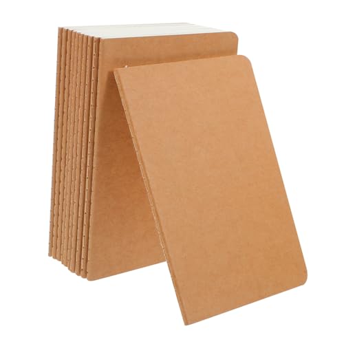 ZUNOXAZ 12Stücke Notebooks Leer für Schulbedarf Reisetagebuch und Notizen aus Hochwertigem Kraftpapier Extra Dicke Verhindern Durchbluten ZUNOXAZ 12Stücke Notebooks Leer für Schulbedarf Reisetagebuch und Notizen aus Hochwertigem Kraftpapier Extra Dicke Verhindern Durchbluten von ZUNOXAZ
