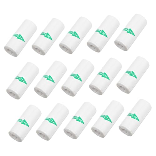 ZUNOXAZ 15 Stück Mini-Druckpapier Aufkleberdruckerpapier Schifffahrtsbedarf Versandetiketten Adressetiketten für Umschläge bedruckbare Etiketten Etikettpapier selbstklebendes Papier Weiß von ZUNOXAZ