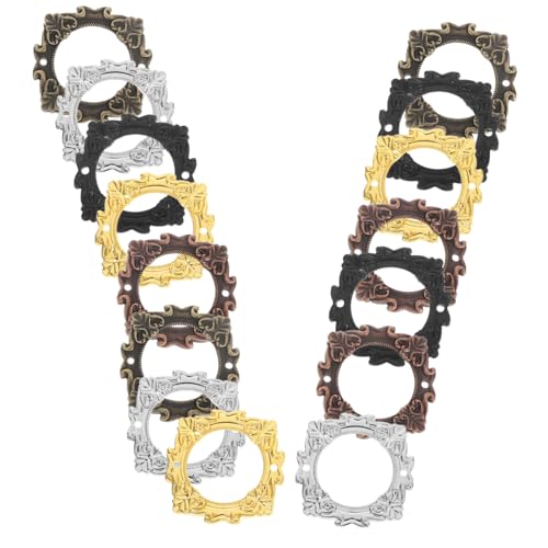 ZUNOXAZ 15 Stück Teiliges Vintage Beschriftungsrahmen Runde Europäische Legierung Etikettenhalter für Schränke und Büro Dekorative Retro Rahmen für Namenskarten und Aktenetiketten ZUNOXAZ 15 Stück Teiliges Vintage Beschriftungsrahmen Runde Europäische Legierung Etikettenhalter für Schränke und Büro Dekorative Retro Rahmen für Namenskarten und Aktenetiketten von ZUNOXAZ