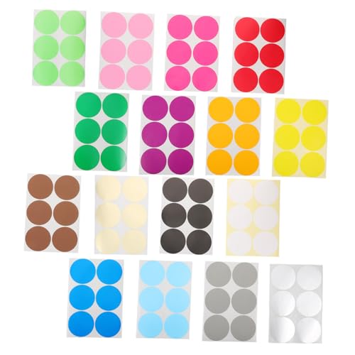 ZUNOXAZ 16 Blatt Farbcodierungs Etiketten Wasserfest Ablösbar für Büro Klassenzimmer Organisation Vielseitig Einsetzbar ZUNOXAZ 16 Blatt Farbcodierungs Etiketten Wasserfest Ablösbar für Büro Klassenzimmer Organisation Vielseitig Einsetzbar von ZUNOXAZ