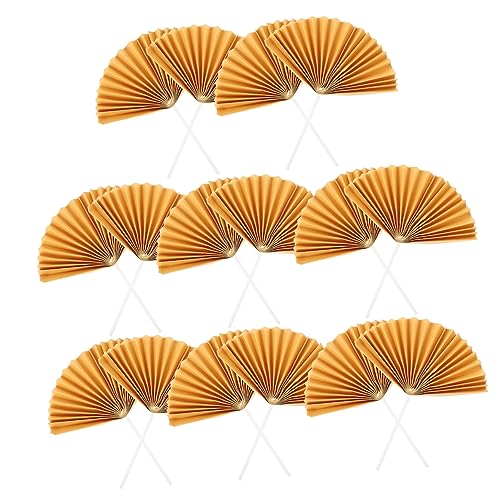 ZUNOXAZ 16 Stück Teiliges Papier Fan Cupcake Topper Hochzeit Tortenaufsätze Dekoration für Geburtstagsfeiern Muffin Deko Kreative Kuchendekorationen Festliche ZUNOXAZ 16 Stück Teiliges Papier Fan Cupcake Topper Hochzeit Tortenaufsätze Dekoration für Geburtstagsfeiern Muffin Deko Kreative Kuchendekorationen Festliche von ZUNOXAZ