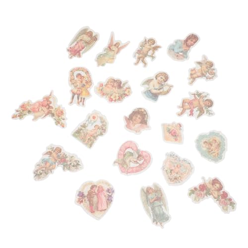 ZUNOXAZ 2 Boxen Vintage Scrapbooking DIY Sticker Boxen Journal Decorative Paper Kreative Scrapbook Materialien Sicheres Leicht zu Schneidendes Papier für Individuelle Bastelgestaltung von ZUNOXAZ