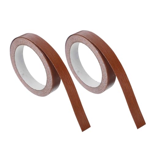 ZUNOXAZ 2 Rollen Holzdekor Kantenband Selbstklebendes Holzmaserungs Reparaturband für Fenster Möbel und Fußbodenspalten für Zuhause und Büro ZUNOXAZ 2 Rollen Holzdekor Kantenband Selbstklebendes Holzmaserungs Reparaturband für Fenster Möbel und Fußbodenspalten für Zuhause und Büro von ZUNOXAZ