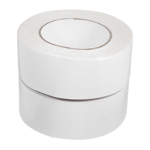 ZUNOXAZ 2 Rollen Klebeband Doppelseitiges Gewebeband Teppichband Binden Boden Schwer Band Masse Transparent ZUNOXAZ 2 Rollen Klebeband Doppelseitiges Gewebeband Teppichband Binden Boden Schwer Band Masse Transparent von ZUNOXAZ