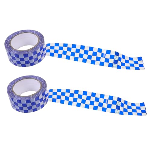 ZUNOXAZ 2 Rollen Packband mit Retro Schachbrettmuster Stark Klebend Reißfest Vielseitig für Verpackung DIY Dekoration und Weiß Kariert Strapazierfähiges Klebeband für Kartons und ZUNOXAZ 2 Rollen Packband mit Retro Schachbrettmuster Stark Klebend Reißfest Vielseitig für Verpackung DIY Dekoration und Weiß Kariert Strapazierfähiges Klebeband für Kartons und von ZUNOXAZ
