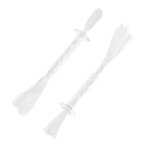 ZUNOXAZ 2 Stück Baumwoll Docht mit Glasrohr für Petroleum und Kerosinlampen Hitzebeständig Sauber Brennend Vielseitig Einsetzbar Einfacher Ersatz für Öllaternen und Buddhistische Lampen von ZUNOXAZ