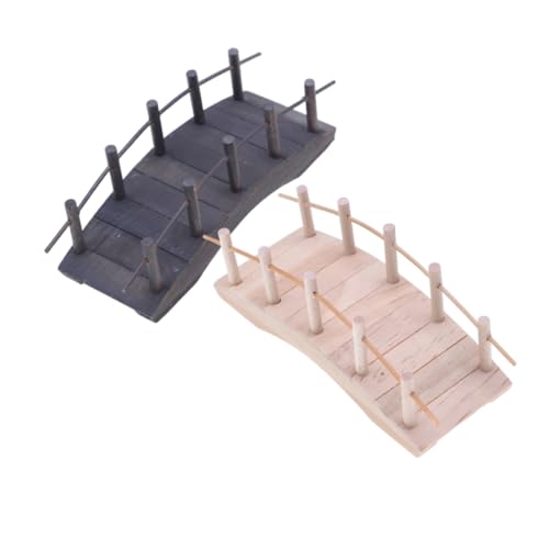 ZUNOXAZ 2 Stück Miniatur Holz Bogenbrücke Vintage Stil Unbehandelt Robust Für Puppenhaus Terrarium Mikro Landschaft Dekoration DIY Kreativitätsfördernd ZUNOXAZ 2 Stück Miniatur Holz Bogenbrücke Vintage Stil Unbehandelt Robust Für Puppenhaus Terrarium Mikro Landschaft Dekoration DIY Kreativitätsfördernd von ZUNOXAZ