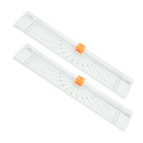 ZUNOXAZ 2 Stück Papier Schneidegerät mit Faltbarer Schutzklinge Präziser Tragbarer Papierschneider für Scrapbooking Fotocollagen Bastelarbeiten Leicht und Sicher Weiß ZUNOXAZ 2 Stück Papier Schneidegerät mit Faltbarer Schutzklinge Präziser Tragbarer Papierschneider für Scrapbooking Fotocollagen Bastelarbeiten Leicht und Sicher Weiß von ZUNOXAZ