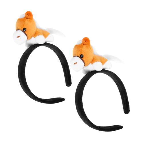 ZUNOXAZ 2 Stück Pferde-headbands Haarreif Weiches Stoff Haarband Cartoon Tiermotiv Cosplay Zubehör für Halloween Fotoautomaten Party Alltag ZUNOXAZ 2 Stück Pferde-headbands Haarreif Weiches Stoff Haarband Cartoon Tiermotiv Cosplay Zubehör für Halloween Fotoautomaten Party Alltag von ZUNOXAZ