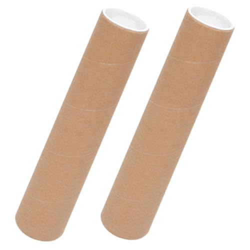ZUNOXAZ 2 Stück Schwere Versandhülsen mit Endkappen für Dokumenten Kunstdrucklagerung Robuste Papprollen für Sicheren Transport und Aufbewahrung von Postern und Plänen ZUNOXAZ 2 Stück Schwere Versandhülsen mit Endkappen für Dokumenten Kunstdrucklagerung Robuste Papprollen für Sicheren Transport und Aufbewahrung von Postern und Plänen von ZUNOXAZ