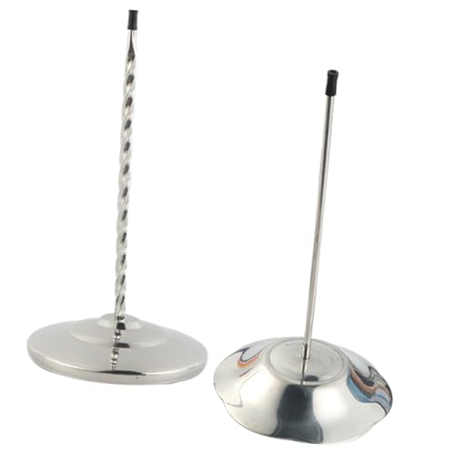 ZUNOXAZ 2 Stück Teiliges Edelstahl Memo Holder Spike mit Stabilem Rundfuß und Schutzkappen Praktischer Bonhalter für Restaurant Büro und Küche Zuverlässiger Quittungshalter und Beleg ZUNOXAZ 2 Stück Teiliges Edelstahl Memo Holder Spike mit Stabilem Rundfuß und Schutzkappen Praktischer Bonhalter für Restaurant Büro und Küche Zuverlässiger Quittungshalter und Beleg von ZUNOXAZ