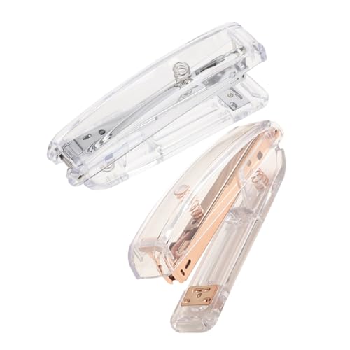 ZUNOXAZ 2 Stück Teiliges Handhefter Praktisch Langlebig Multifunktional für Büro und Schreibtisch Handlich für Schnelles und Einfaches Heften von Losen Blättern in Roségold und Silber ZUNOXAZ 2 Stück Teiliges Handhefter Praktisch Langlebig Multifunktional für Büro und Schreibtisch Handlich für Schnelles und Einfaches Heften von Losen Blättern in Roségold und Silber von ZUNOXAZ