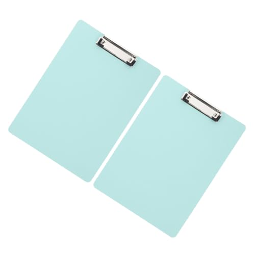 ZUNOXAZ 2 Stück Teiliges Klemmbrett in Pastellgrün Multifunktionales Schreibbrett aus Robustem PP und Aluminium Praktisches Büro Dokumenten organizer für Papierklemmen und ZUNOXAZ 2 Stück Teiliges Klemmbrett in Pastellgrün Multifunktionales Schreibbrett aus Robustem PP und Aluminium Praktisches Büro Dokumenten organizer für Papierklemmen und von ZUNOXAZ