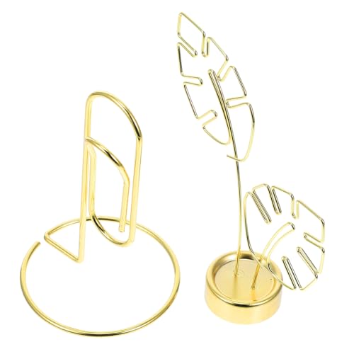 ZUNOXAZ 2 Stück Tischkartenhalter Stabile Foto und Memo Clips mit Sockel für Hochzeit Party Tischnummer Halter Platzsparend Robust Langlebig ZUNOXAZ 2 Stück Tischkartenhalter Stabile Foto und Memo Clips mit Sockel für Hochzeit Party Tischnummer Halter Platzsparend Robust Langlebig von ZUNOXAZ
