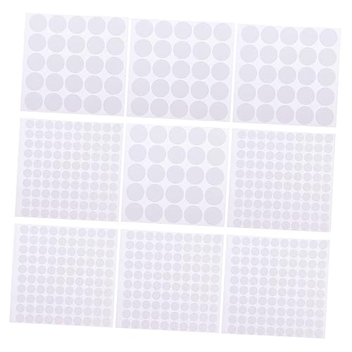 ZUNOXAZ 20 Blatt Doppelseitige Klebepunkte Rund Extra Stark Haftend Selbstklebend Transparent für DIY Basteln Partydekoration Luftballons Foto und Posteraufkleber ZUNOXAZ 20 Blatt Doppelseitige Klebepunkte Rund Extra Stark Haftend Selbstklebend Transparent für DIY Basteln Partydekoration Luftballons Foto und Posteraufkleber von ZUNOXAZ