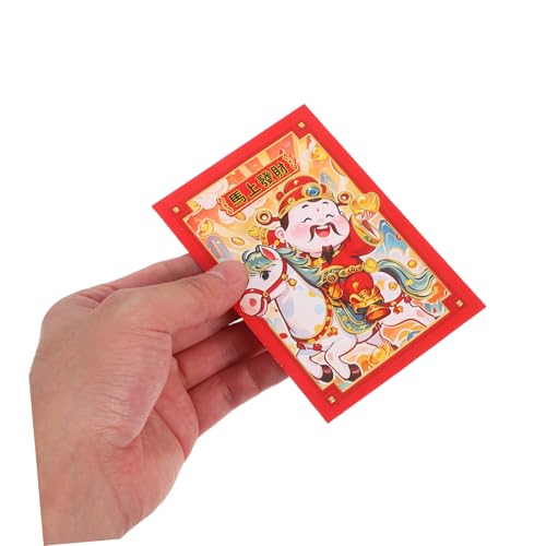 ZUNOXAZ 20 Stück Rote Umschläge Jahr Des Pferdes Cartoon Design Frohes Geld Geschenkumschlag für Neujahr Frühlingsfest Geburtstags Hochzeit Party ZUNOXAZ 20 Stück Rote Umschläge Jahr Des Pferdes Cartoon Design Frohes Geld Geschenkumschlag für Neujahr Frühlingsfest Geburtstags Hochzeit Party von ZUNOXAZ