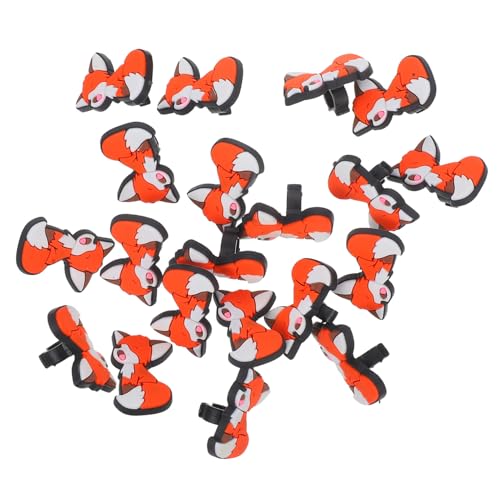 ZUNOXAZ 20 Stück Teiliges Abnehmbare Fuchs Stiftclip aus Robustem PVC Weicher Radiergummi Stiftaufsatz mit Sicherem Clip für Schüler Schulbedarf Vielseitig Einsetzbar und Tragbar ZUNOXAZ 20 Stück Teiliges Abnehmbare Fuchs Stiftclip aus Robustem PVC Weicher Radiergummi Stiftaufsatz mit Sicherem Clip für Schüler Schulbedarf Vielseitig Einsetzbar und Tragbar von ZUNOXAZ