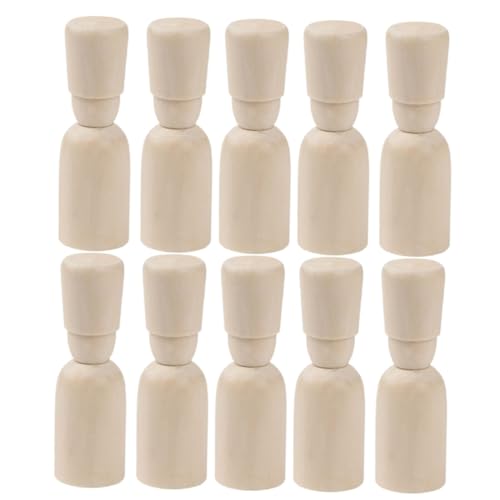 ZUNOXAZ 20 Stück Teiliges DIY Holzpuppen Handbemalte Naturfarbene Holzfiguren zum Basteln und Bemalen Kreative für Kunstprojekte Sichere Glatte Oberfläche Bastelspielzeug ZUNOXAZ 20 Stück Teiliges DIY Holzpuppen Handbemalte Naturfarbene Holzfiguren zum Basteln und Bemalen Kreative für Kunstprojekte Sichere Glatte Oberfläche Bastelspielzeug von ZUNOXAZ