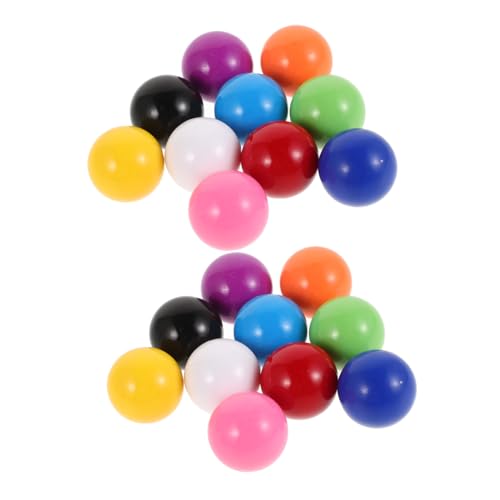 ZUNOXAZ 20 Stück Teiliges Kleine Bunte Kunststoffkugeln für Lernspiele und Matheunterricht Robuste Feste Spielbälle für Kugelbahn Ersatz Glattes für Gruppenaktivitäten und Pädagogisches ZUNOXAZ 20 Stück Teiliges Kleine Bunte Kunststoffkugeln für Lernspiele und Matheunterricht Robuste Feste Spielbälle für Kugelbahn Ersatz Glattes für Gruppenaktivitäten und Pädagogisches von ZUNOXAZ