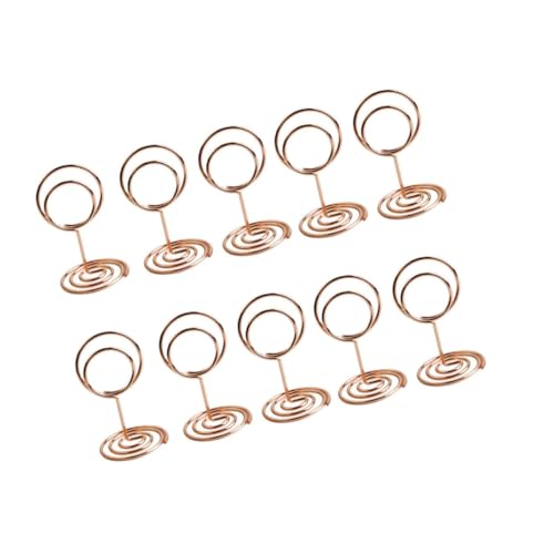 ZUNOXAZ 20 Stück Teiliges Memo Clip Hohe Metallhalter mit Sockel in Roségold Stabile Tischkartenhalter für Büro Hochzeit Party und Heimdekoration Wiederverwendbare Zettelhalter für ZUNOXAZ 20 Stück Teiliges Memo Clip Hohe Metallhalter mit Sockel in Roségold Stabile Tischkartenhalter für Büro Hochzeit Party und Heimdekoration Wiederverwendbare Zettelhalter für von ZUNOXAZ