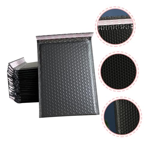 ZUNOXAZ 20 Stück Teiliges Selbstklebende Gepolsterte Versandtaschen in Schwarz Stoßfeste Luftpolstertaschen Schüttelsichere Verpackung für Schutz vor Feuchtigkeit für Kleine Unternehmen ZUNOXAZ 20 Stück Teiliges Selbstklebende Gepolsterte Versandtaschen in Schwarz Stoßfeste Luftpolstertaschen Schüttelsichere Verpackung für Schutz vor Feuchtigkeit für Kleine Unternehmen von ZUNOXAZ