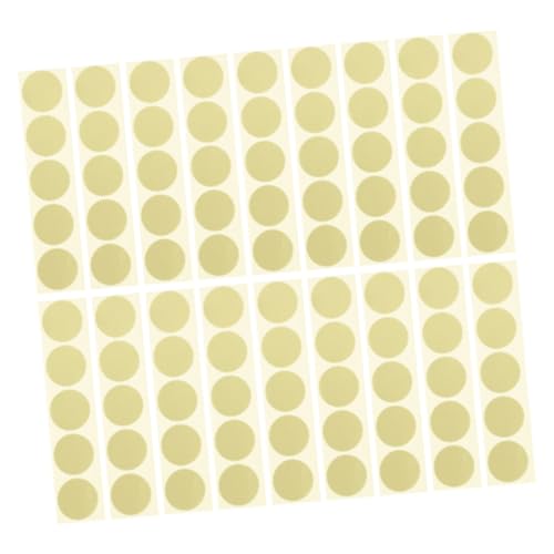 ZUNOXAZ 200 Stück Selbstklebende Goldene Prägesiegel Aufkleber mit Gezacktem Durchmesser Tamperproof Zertifikatssticker für Urkunden Vielseitig für Prägung und Sichere von ZUNOXAZ