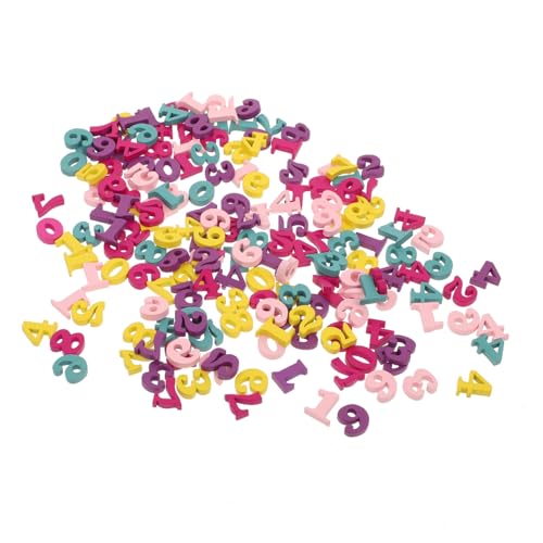ZUNOXAZ 200 Stück Teiliges Bunte Holzzahlen Holzstücke DIY Zahlen Chips für Basteln und Vorschulerziehung Langlebig und Bruchfest für Dekoration und Lernspiele ZUNOXAZ 200 Stück Teiliges Bunte Holzzahlen Holzstücke DIY Zahlen Chips für Basteln und Vorschulerziehung Langlebig und Bruchfest für Dekoration und Lernspiele von ZUNOXAZ