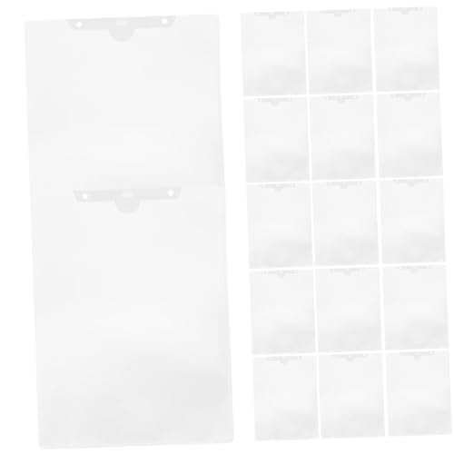 ZUNOXAZ 24 Stück Dokumentenmappe Multifunktionale Dateiablage aus Robustem Material Wiederverwendbare Dokumententasche für Unterlagen von ZUNOXAZ