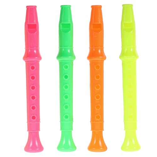 ZUNOXAZ 24 Stück Teiliges Kinderpfeifen Pädagogisches Musikinstrument Bunte Flöten Spielzeuge für Mädchen und Jungen Fördert Rhythmusgefühl und Musikalisches Interesse für von ZUNOXAZ