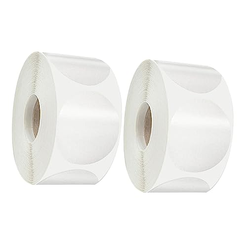 ZUNOXAZ 2Rollen Selbstklebende Aufkleber für Geschenkumschläge Dekorative Dichtungsaufkleber Transparente Pet Etiketten Aufkleber von ZUNOXAZ