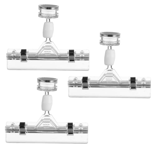 ZUNOXAZ 3 Stück Magnetischer Preisschildhalter Transparent Supermarkt Preisschild Clip Stark Haftend Vielseitig für Lebensmittel Werbeaufsteller Leicht Handlich Langlebig ZUNOXAZ 3 Stück Magnetischer Preisschildhalter Transparent Supermarkt Preisschild Clip Stark Haftend Vielseitig für Lebensmittel Werbeaufsteller Leicht Handlich Langlebig von ZUNOXAZ
