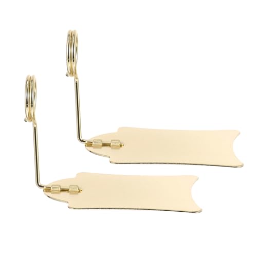 ZUNOXAZ 3 Stück Metall Preisschildhalter für Lebensmittel Preisetiketten Klammern Wiederverwendbar Goldfarben Stabile Etikettenhalter für Bäckerei Supermarkt Tischanzeigen ZUNOXAZ 3 Stück Metall Preisschildhalter für Lebensmittel Preisetiketten Klammern Wiederverwendbar Goldfarben Stabile Etikettenhalter für Bäckerei Supermarkt Tischanzeigen von ZUNOXAZ