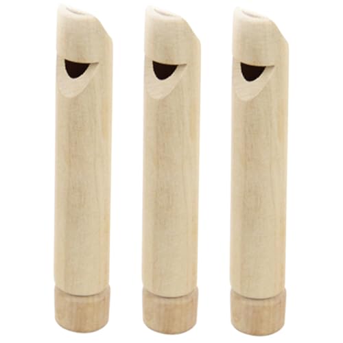 ZUNOXAZ 3 Stück Teiliges Holztrillerpfeifen für Sichere Glatte Oberfläche Musikalisches zur Künstlerischer Fähigkeiten Partyzubehör und für Jungen und Mädchen ZUNOXAZ 3 Stück Teiliges Holztrillerpfeifen für Sichere Glatte Oberfläche Musikalisches zur Künstlerischer Fähigkeiten Partyzubehör und für Jungen und Mädchen von ZUNOXAZ