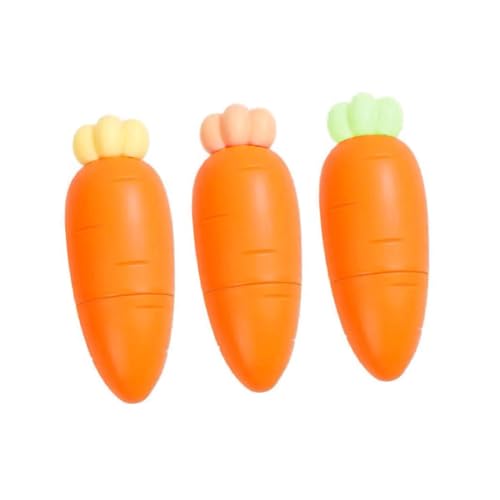 ZUNOXAZ 3 Stück Teiliges Mini Kreative Karotten Textmarker Farbige Marker Stifte Tragbare Schrägköpfige Highlight Stifte für Schule und Büro Langlebiges Kunststoffmaterial Zufällige Farbe ZUNOXAZ 3 Stück Teiliges Mini Kreative Karotten Textmarker Farbige Marker Stifte Tragbare Schrägköpfige Highlight Stifte für Schule und Büro Langlebiges Kunststoffmaterial Zufällige Farbe von ZUNOXAZ
