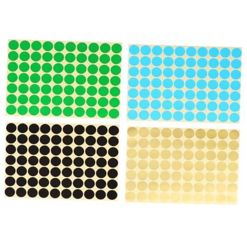 ZUNOXAZ 30 Blatt Aufkleber Selbstklebende Klebepunkte Etiketten Klassifizierungsmarkierung für Geschenkverpackung Scrapbooking Büroetiketten ZUNOXAZ 30 Blatt Aufkleber Selbstklebende Klebepunkte Etiketten Klassifizierungsmarkierung für Geschenkverpackung Scrapbooking Büroetiketten von ZUNOXAZ