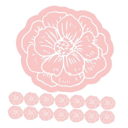 ZUNOXAZ 30 Stück Dankeskarte in Blumenform Kartom Professionelle Dankeschönkarten Vielen Dank An Karten Für Kleine Unternehmen Danke Notizen Kleine Dankeskarten Rosa Beschichtetes Papier von ZUNOXAZ