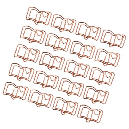 ZUNOXAZ 30 Stück Teiliges Büroklammern aus Rostfreiem Stahl Stabile und Praktische Kleine Paper Clips in Roségold Fixieren von Dokumenten Fotos Lesezeichen und Notizen für Büro und ZUNOXAZ 30 Stück Teiliges Büroklammern aus Rostfreiem Stahl Stabile und Praktische Kleine Paper Clips in Roségold Fixieren von Dokumenten Fotos Lesezeichen und Notizen für Büro und von ZUNOXAZ