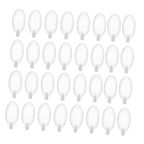 ZUNOXAZ 30 Stück Teiliges Kunststoff Quietscher in Ballform Zweifacher Klang Leichte DIY Bastel spielzeugpfeifen zum Einnähen in Kleidung Taschen Puppen für Handarbeiten von ZUNOXAZ